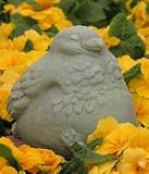 Cast Stone FAT BIRD Garden OUTDOOR/INDOOR Home SCULPTURE Statue