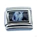 italian Charms for bracelet - motiv black/white, title=