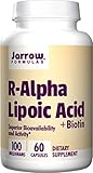 Jarrow Formulas R-Alpha Lipoic Acid, Supports Energy, Cardio Vascular Health, 100 mg, 60 Caps