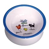 Suction Bowl Baby Cie Farm Animals: Les Animaux de la Ferme Melamine Colorful dinnerware with wording