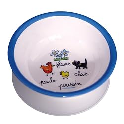Suction Bowl Baby Cie Farm Animals: Les Animaux de la Ferme Melamine Colorful dinnerware with wording