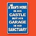 Outdoor Living : MENS GARAGE SIGN