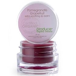 Produce Organic Beauty Pomegranate Grapefruit Extra Soothing Tinted Lip Balm