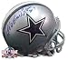 Ed ''Too Tall'' Jones Autographed/Hand Signed Dallas Cowboys Mini Helmet