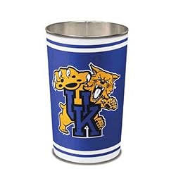 Kentucky Wildcats NCAA Tapered Wastebasket (15 Height) by Wincraft