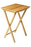 Premier Housewares - Table d'appoint - Bois d'h&eacute;v&eacute;a - 66 x 48 x 37 cm (Import Grande Bretagne)