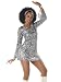 Apparel : SeXy Disco Diva Costume Go Go Hippie Womens Costume Mini Dress Retro 1960 1970 M