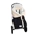 Snuggle Bub Lamb's Wool Stroller Wrap- Black(Small)
