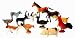 12 Mini Toy Farm Animal Figures_s-1