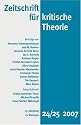 Zeitschrift f&uuml;r kritische Theorie: HEFT 24/25