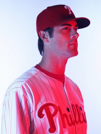 Philadelphia Phillies Photo Day, CLEARWATER, FL - FEBRUARY 22: Cole Hamels Photographic Poster Print by Nick Laham, 12x16