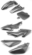 Honda XR50 Carbon Plastic 7pc Kit Pit Bike Dirt Bikes