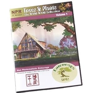 Wang Collection Trees & Plants SKP Volume 1