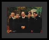 Sopranos (Mafia Group) TV Framed & Matted Poster Print - 16 X 20