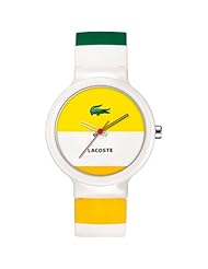 Lacoste Womens Goa 2010530 White Silicone Quartz Watch with White Dial