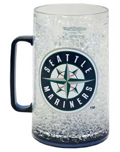 Seattle Mariners Crystal Freezer Mug - Monster Size (Quantity of 1)