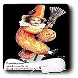 Sandy Mertens Vintage Halloween Designs - Vintage Balloween Fun - Mouse Pads