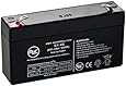 Leoch DJW6-1.2 Sealed Lead Acid - AGM - VRLA Battery - This is an AJC Brand® Replacement