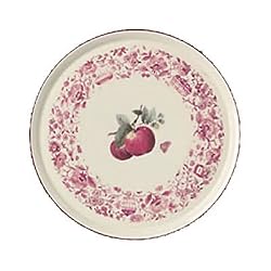 Pfaltzgraff Delicious 12" Rd Serving Platter W/center Motiff