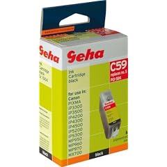 Geha Tintenpatrone f�r Canon ersetzt Nr. PGI-5BK schwarz