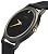 Seiko Men's SKP333 Dress Black Leather Strap Watch by Seiko