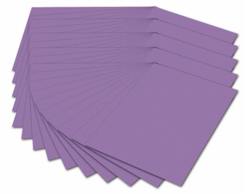 BRINGMANN MAX KG Folia 614/50 28 - Fotokarton 300 g/m&sup2;, DIN A4, 50 Blatt, flieder