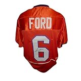 Jacoby Ford Autographed Clemson Tigers (Orange #6) Jersey