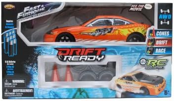 Fast & Furious R/C Drift Ready 1/16 Radio Control Drifting Car (Orange)