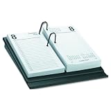 AT-A-GLANCE E71750 One-Color Daily Desk Calendar Refill, 3-1/2 x 6, Carton of 50