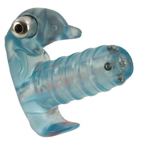 California Exotics Deep Diver Dolphin Enhancer with Beads