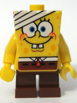 LEGO SpongeBob Figure (bandage on head)