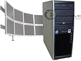 HP XW4600 Multimonitor 8 Monitor Trading Desk Computer Workstation PC eTrad ....