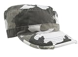 Ultra Force Vintage City Camo Fatigue Cap, Available in 5 sizes