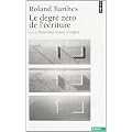 Le degr� z�ro de l'�criture