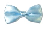 BOWTIE Solid Baby BLUE Men's Bow Tie Tuxedo Ties BowTies