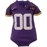 Nike LSU Tigers Purple Infant Replica Football Jersey Creeper&Acirc;&nbsp; (6-9 MO)