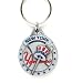 Take your team with you wherever you go. This key ring shows off your favorite team