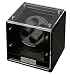 Diplomat,Diplomat Double (2) Black Wood Finish Watch Winder with Black Carbon Fiber Style Interior and Japanese Mabuchi Motor,Diplomat,31-475