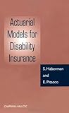 Actuarial models for disability insurance