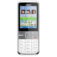 Nokia C5 Smartphone (5.6 cm (2.2 Zoll) Display, Bluetooth, 3.2 Megapixel Kamera) wei�