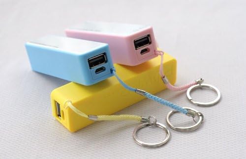 GRATINC 2600mAh Portable Backup Battery Charger USB Power Bank for Smart Phones- Retail Packaging - blue