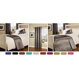 GORGEOUS FAUX SILK PASSION DUVET BED SETS - SIX PIECE SATIN BEDSET DOUBLE SILVERby Homestyle
