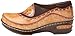 Spring Step L'artiste Burbank Leather Clogs for Women | Designer Hand-Painted Slip-On Shoes | Ladies Casual Platform Clog