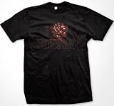 I Love Zombies Mens Horror T-shirt, Realistic heart Zombie Shirt