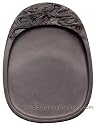 Chinese Art Supplies / Chinese Calligraphy Supplies / Chinese Ink Stones: Carved Chinese Duan Ink Stone in Wooden Case - Dragon