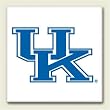AbsorbaStone Coaster set~ Univ. of Kentucky ~ 4 Tile Drink Coasters ~ code 910