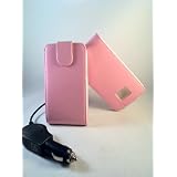 MAGNIFIQUE COFFRET Etui ROSE + Chargeur i9100 **** Pour SAMSUNG GALAXY S2 *** Housse Coque de Protection + Allume cigare VOiture ** QUALITE LUXE VERITABLE **par Access-Discount�