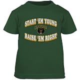 Baylor Bears Green Toddler Start 'Em Young T-shirt