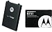NEW OEM Motorola W755 Standard Battery + Black Door W755
