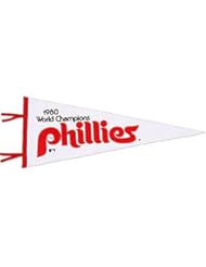Sports: Philadelphia Phillies 1980 World Champions Pennant by Mitchell & Ness - Mitchell and Ness
